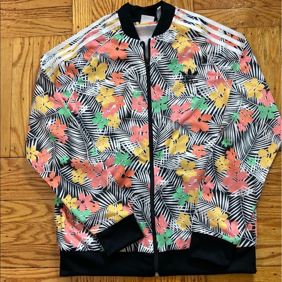 adidas flower sweatsuit